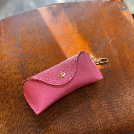 ITALY Leather メガネサングラスケース