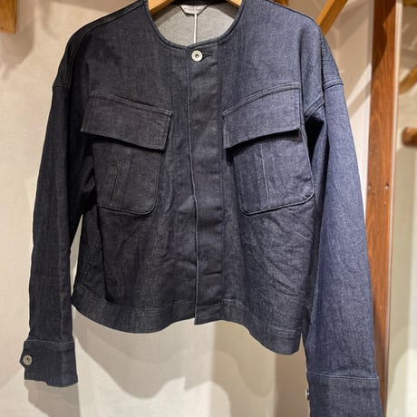 MB別注 ノーカラーホワイトショートジャケット ×Stella Ciffon