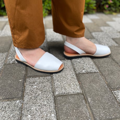 minorquines レザーバックストラップサンダル　Women's