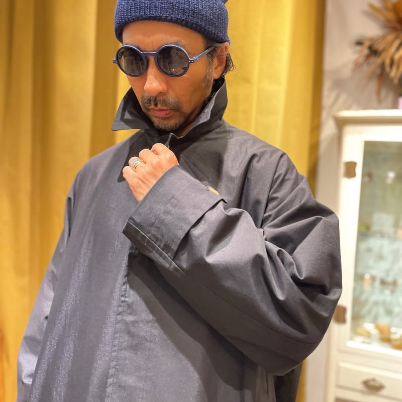 ONE FIFTH コットンナイロン ステンカラーコート | THE M.B