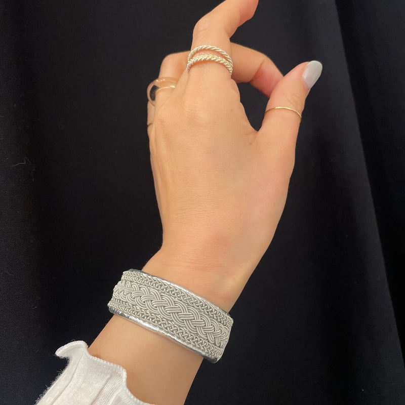 MB20周年別注 YOHEI NOGUCHI 3列ワイヤーブレスレット | THE M.B