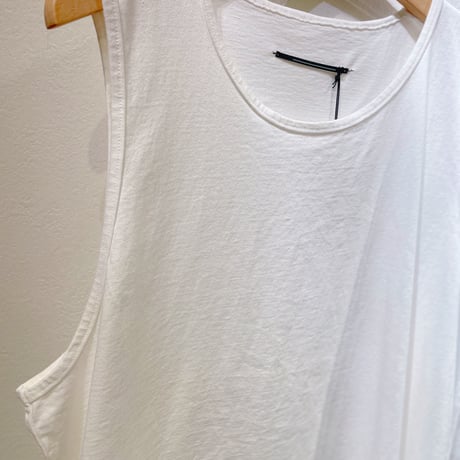ANDER ピグメント加工 タンクトップ