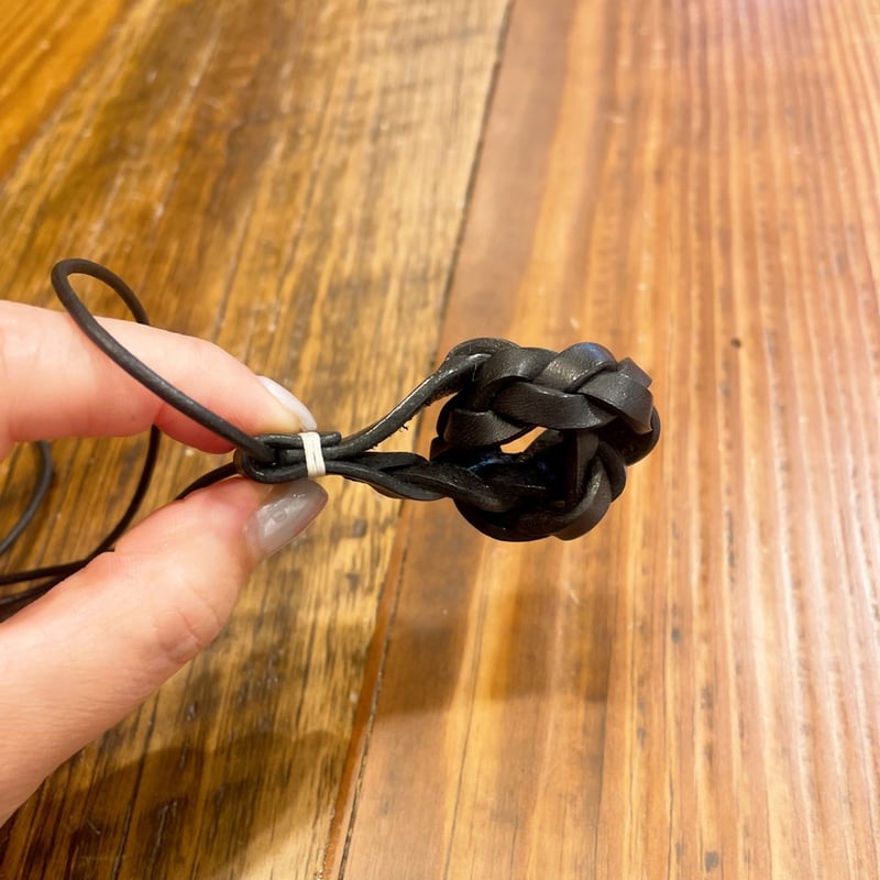 abokika Knot レザーネックレス | THE M.B