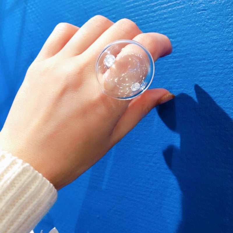 SIRI SIRI × TARO HORIUCHI MELTED STONE RING SIRI SIRI × TARO HORIUCHI MELTED STONE RING