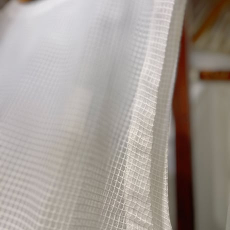 HONNETE 格子シースルーノースリーブTOPS