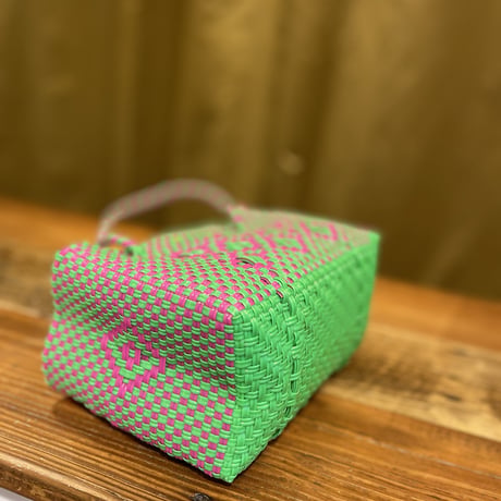メキシコバスケットmini 柄コンビカラー
