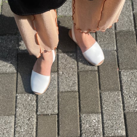 minorquines レザーバックストラップサンダル　Women's