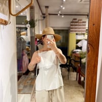 stella ciffon コットンキャミTOP