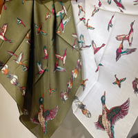 Vintage BIRDウールスカーフ Dead Stock
