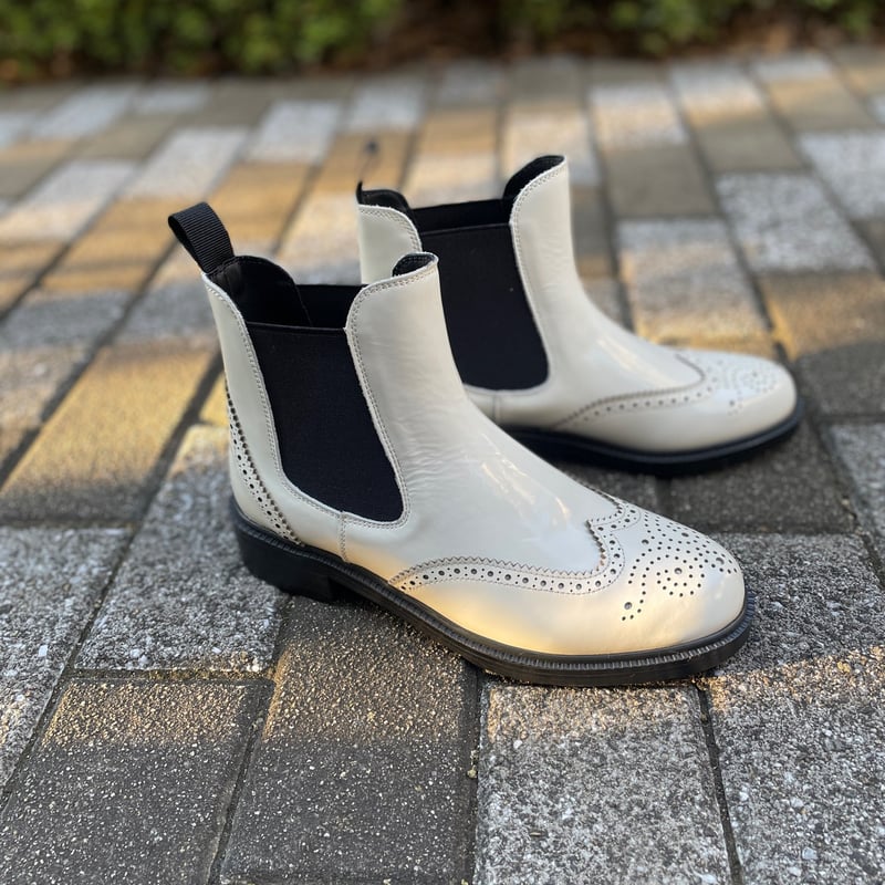 サイドゴアブーツ ウィングチップ メダリオン | THE M.B