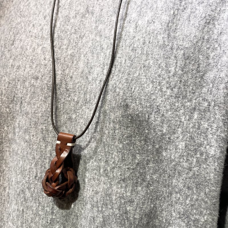 abokika Knot レザーネックレス | THE M.B