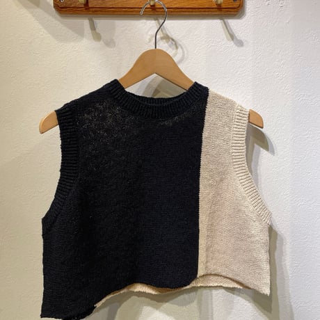 1001 パネルコンビショートベスト