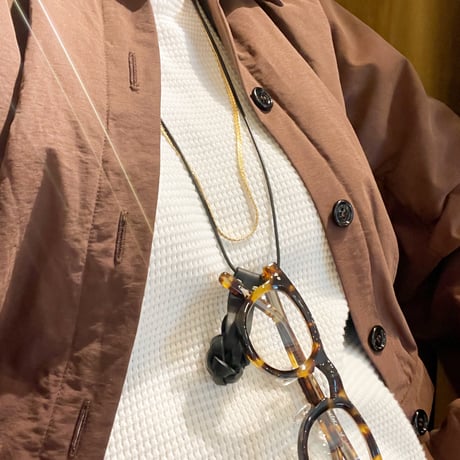 abokika Knot レザーネックレス