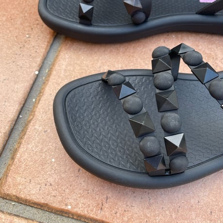 3Dスタッズデザイン バックストラップ　Brazil
