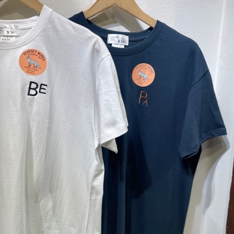 PARIS BERLIN 刺繍Tシャツ
