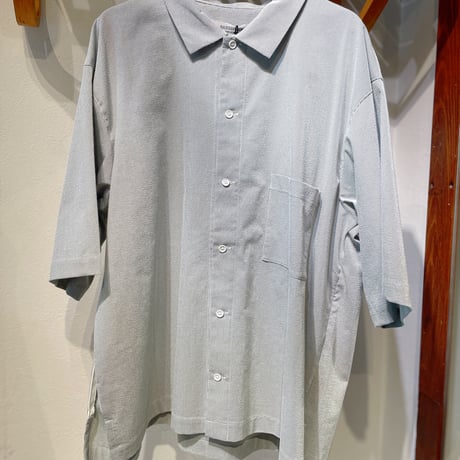 BASISBROEK BOXサイドZIPシアサッカーストラップシャツ