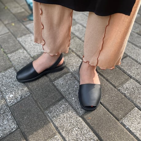 minorquines レザーバックストラップサンダル　Women's