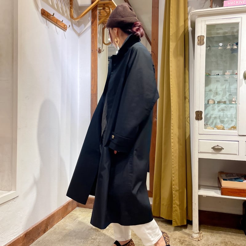 ONE FIFTH コットンナイロン ステンカラーコート | THE M.B