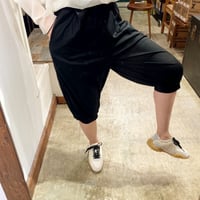 ALWEL カットソーギャザーハーフショーツ