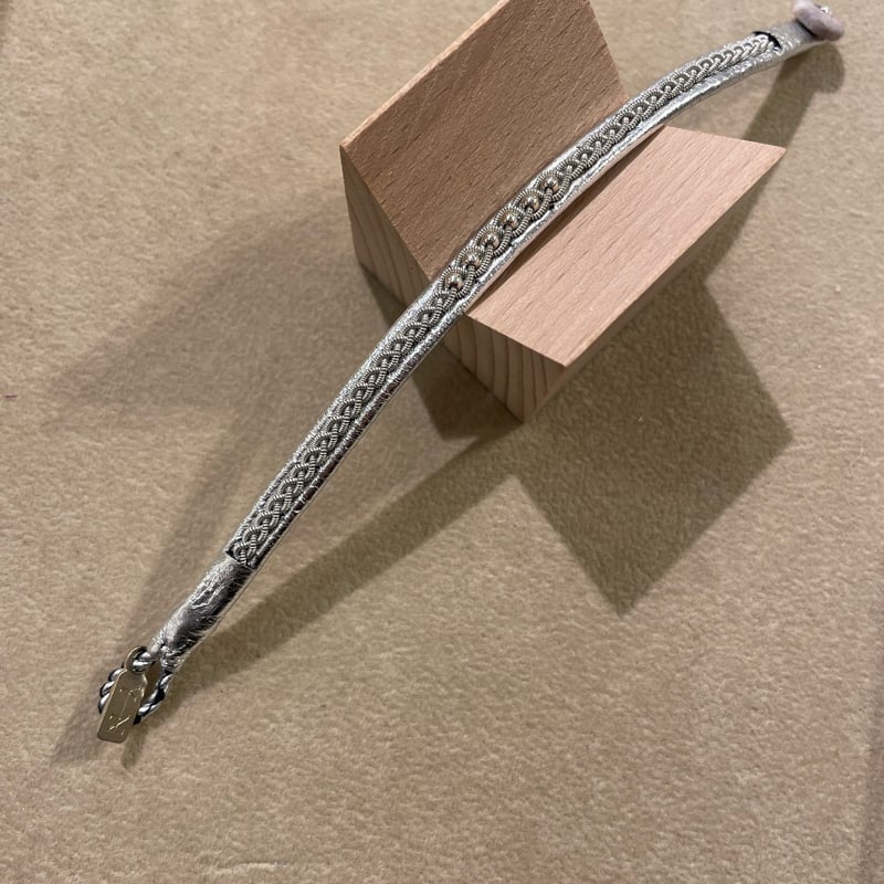 MB別注SILVER 中央つぶつぶ 細ブレスレット YOHEI NOGUCHI | THE M.B