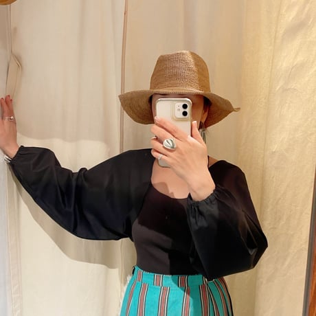 France LE VOYAGE EN PANIER  ラフィア中折れ型 HAT
