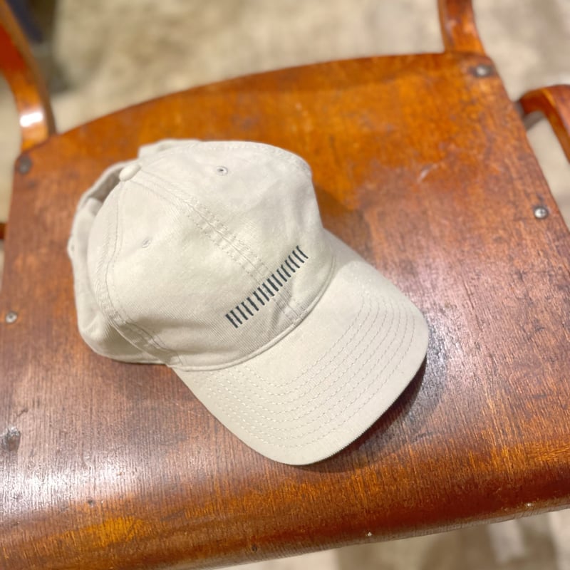 unfeigned バーコード刺繍オーガニックコーディロイCAP | THE M.B