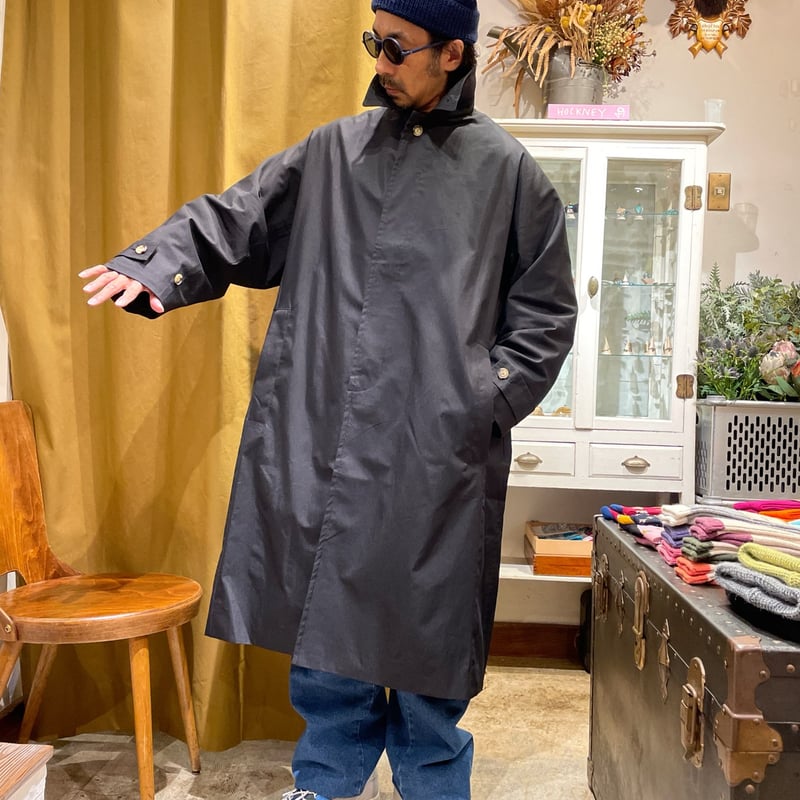 ONE FIFTH コットンナイロン ステンカラーコート | THE M.B