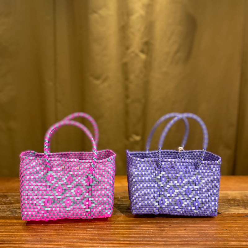 メキシコバスケットmini 柄コンビカラー | THE M.B