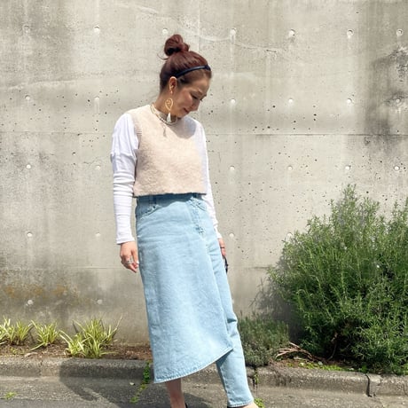 1001 パネルコンビショートベスト