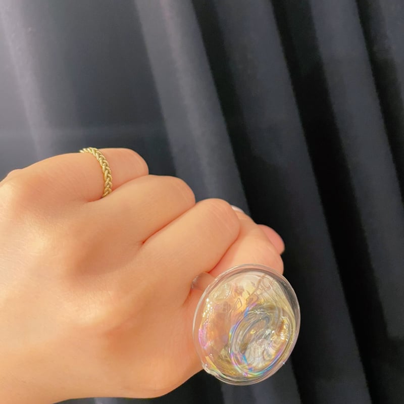 SIRI SIRI × TARO HORIUCHI MELTED STONE RING （R