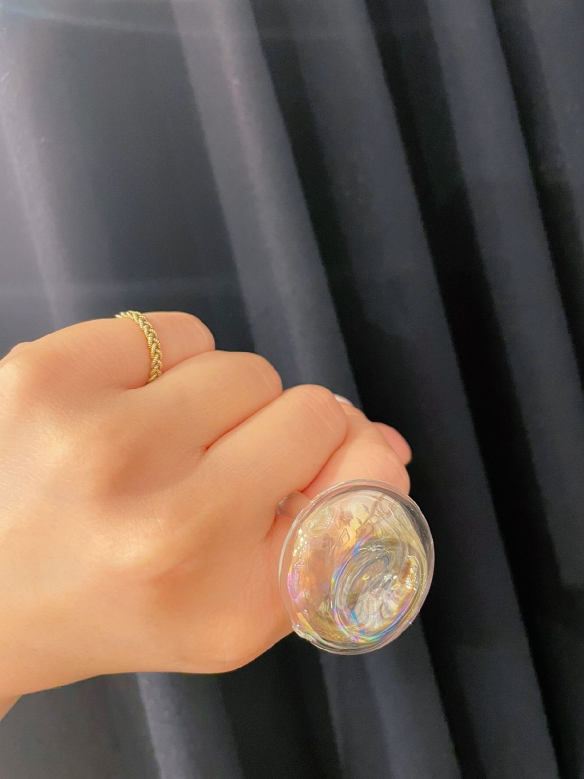 SIRI SIRI × TARO HORIUCHI MELTED STONE RING （R