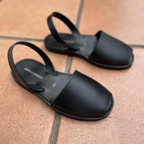 minorquines レザーバックストラップサンダル　Women's