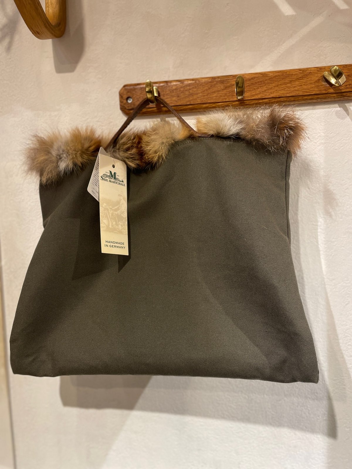 サイルマーシャル ABAHOUSE 新品 ファー ボディバッグ SEIL MARSCHALL FOX FUR BRIEFCASE | THE M.B