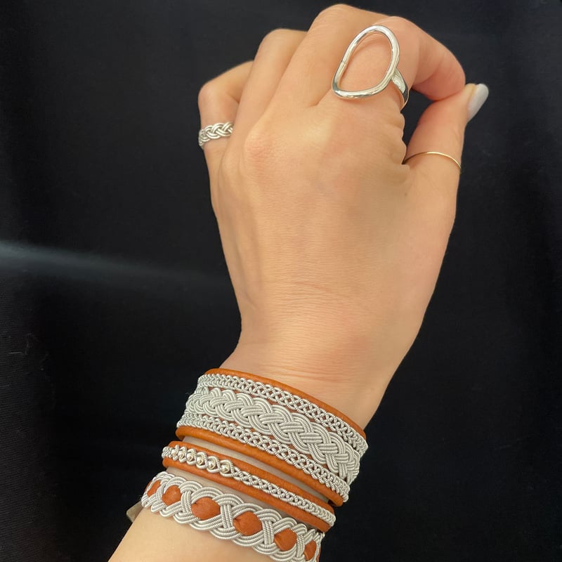 MB20周年別注 YOHEI NOGUCHI 3列ワイヤーブレスレット | THE M.B