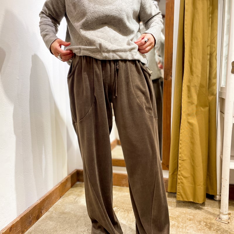 ANDERベロアパンツ（Women's） | THE M.B