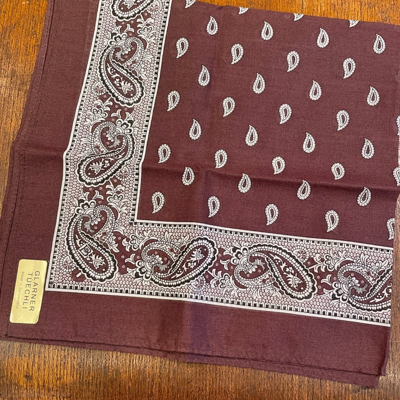 A.PRESSE アプレッセ ペイズリー バンダナ ハンカチ 未使用品 A PRESSE アプレッセ ペイズリー バンダナ ハンカチ