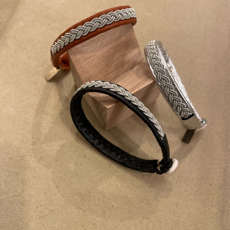 ▼YOHEI NOGUCHI レザー　ブレスレット　箱付き　美品 MB20周年別注 YOHEI NOHUCHI サーミブレス | THE M.B