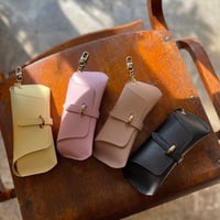 ITALY レザー メガネ サングラスケース NEW