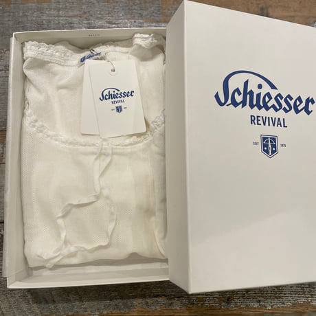 ドイツSchiesser REVIVAL 限定Limited mesh TOPS