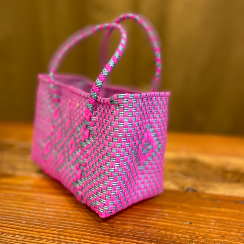 メキシコバスケットmini 柄コンビカラー | THE M.B