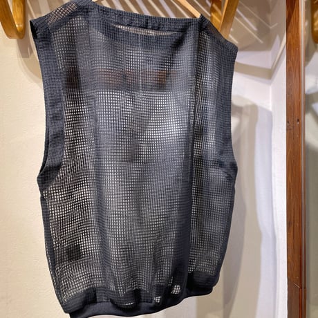 HONNETE 格子シースルーノースリーブTOPS