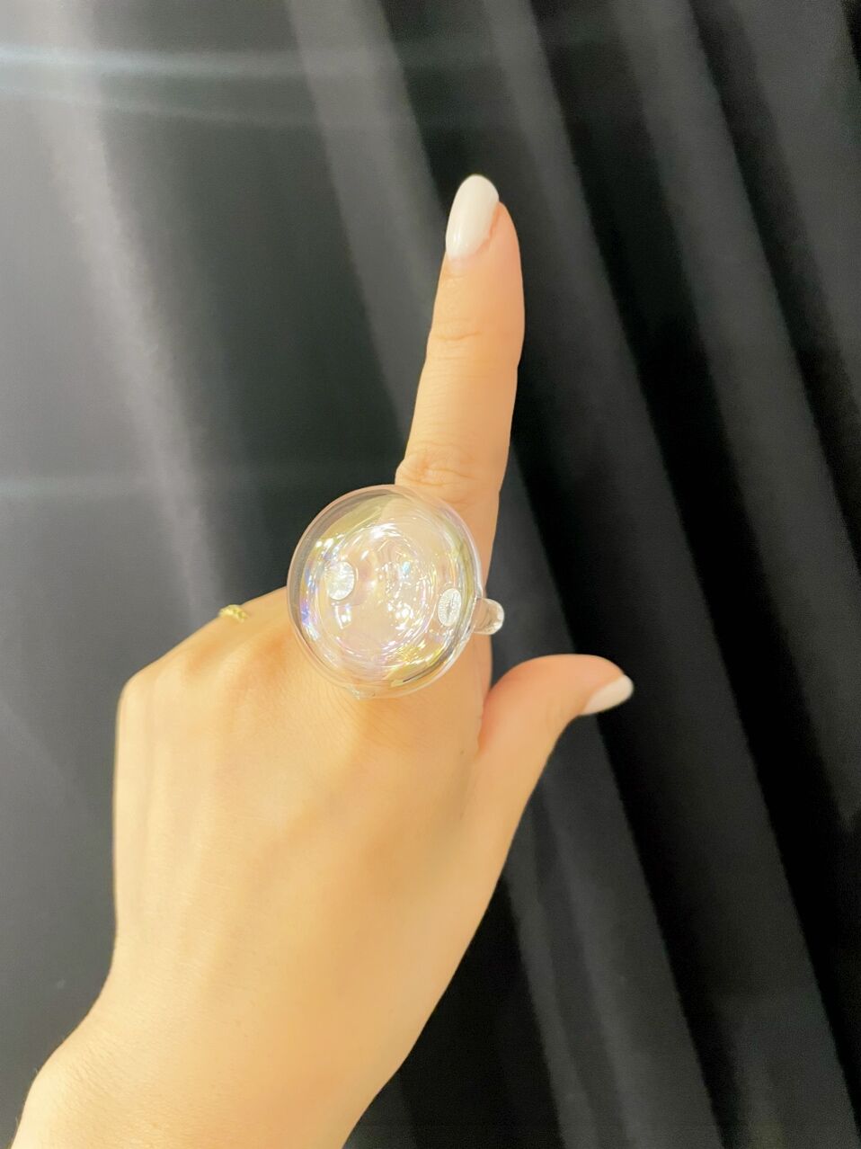 SIRI SIRI × TARO HORIUCHI MELTED STONE RING （R