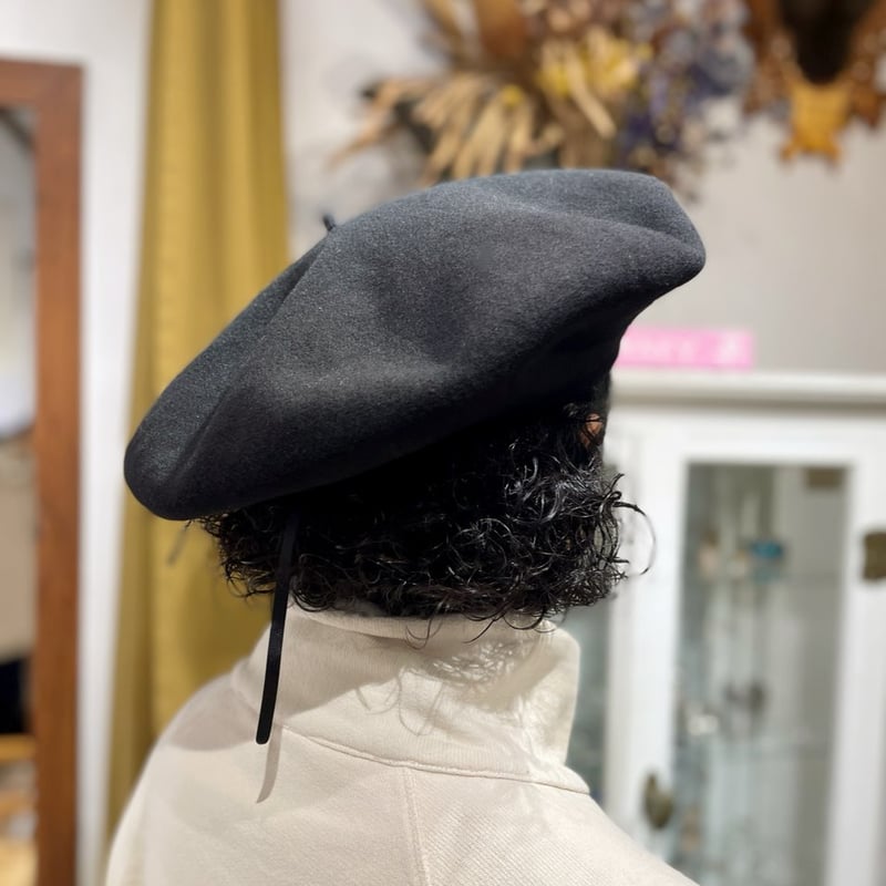 MANUFACTURE DE BERETS ウールベレー帽 ブラック MANUFACTURE DE BERETS ウール ベレー｜トゥモローランド 公式通販