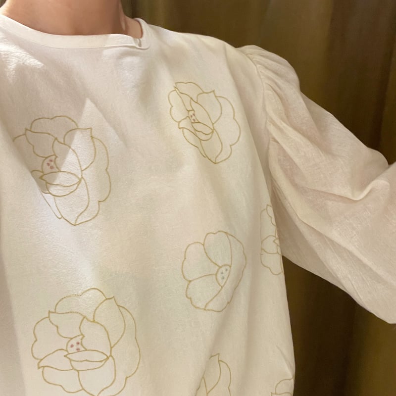 Charrita mexico ローズ刺繍ブラウス | THE M.B
