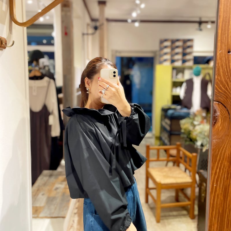 YARMO 襟ギャザー3wayブラウス | THE M.B