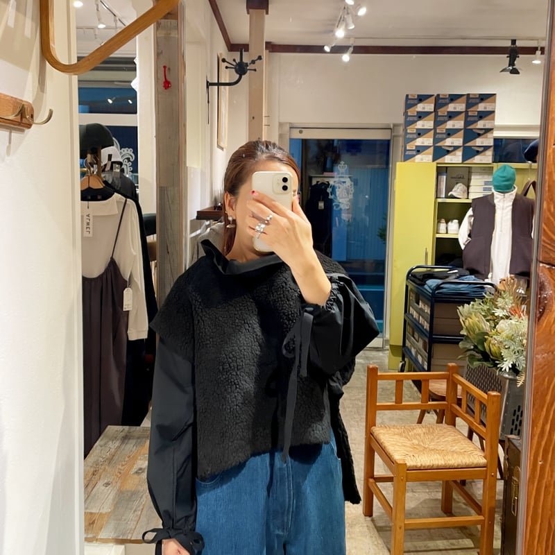 YARMO 襟ギャザー3wayブラウス | THE M.B