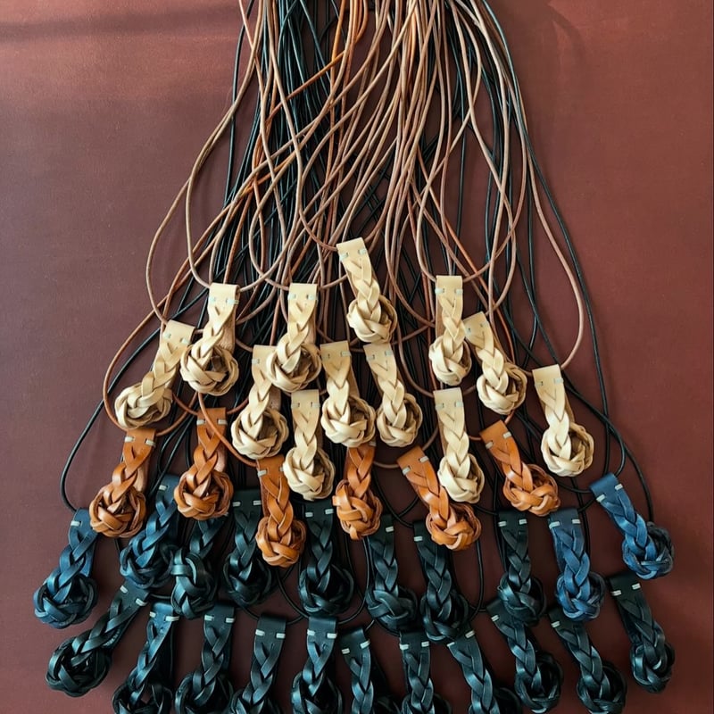 abokika Knot レザーネックレス | THE M.B