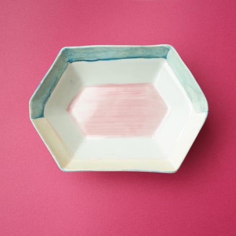 原田直治／HARADA Naoji「八角小皿」