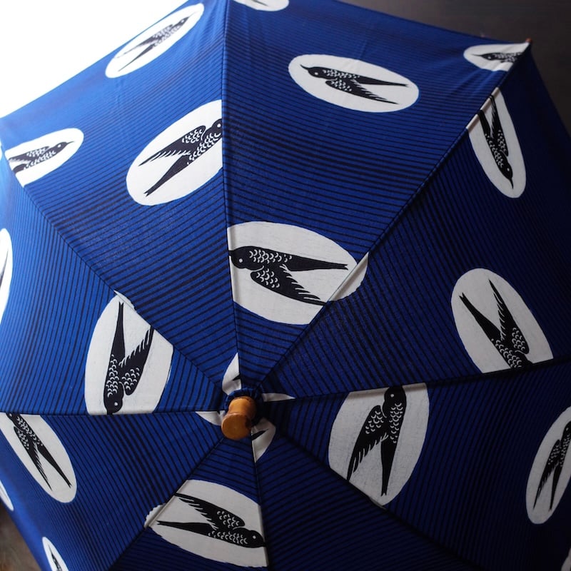 Sun miの傘 ツバメ柄（50cm） | オトメの金沢 陳列室