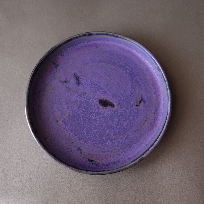 結城 彩／YUKI Aya「切立皿 小 紫」 | オトメの金沢 陳列室